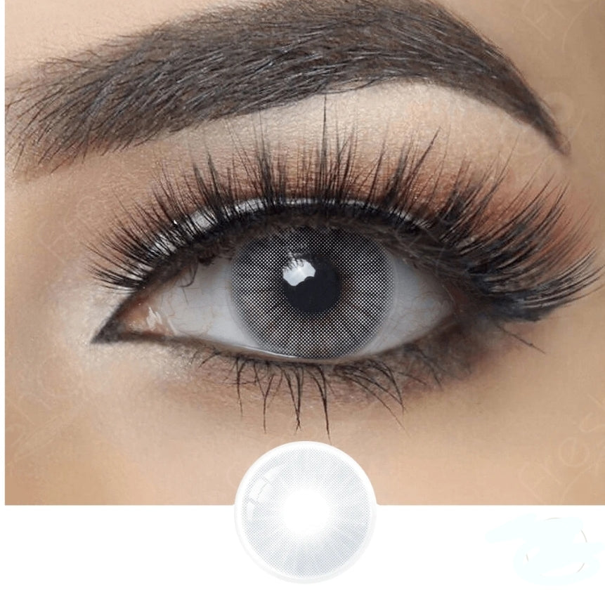 Sterling Gray Lentes De Contacto Freshgo Par Lentes De Contacto