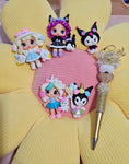 Kuroms en (Lapiceros) y swan, unicorn girl, cinna girl (lapiceros)