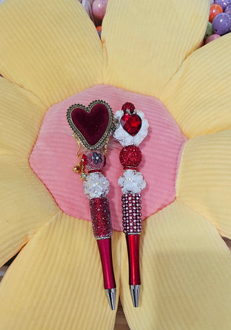 Corazones rojos