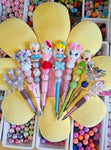 Cenicienta, frozen,elephant (Todos en lapices) HK. Gatito and fancy butterfly en (lapicero)