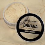 City Color Banana Loose Powder Matte Finish/ para el control de la cara grasosa