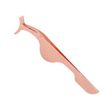 False Eyelash Extension Applicator Tweezers (Rose Gold)