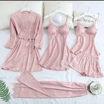 PIJAMAS DE SET DE 5 PIEZAS/ SET OF 5 PCS  Rosa/Rose