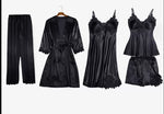 PIJAMAS SET OF 5PCS / PIJAMAS DE 5 PIEZAS  Negra/Black