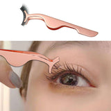 False Eyelash Extension Applicator Tweezers (Rose Gold)