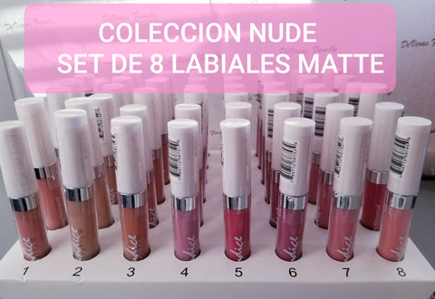 PROMOCION COLLECCION CANDICE NUDE LABIALES MATTE