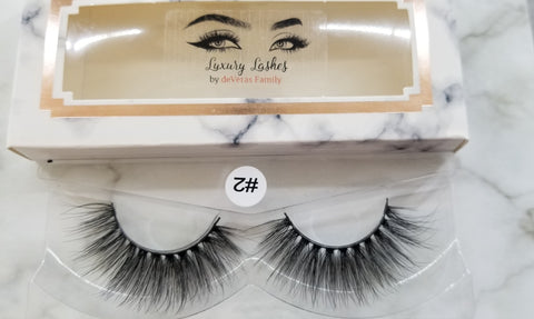 #2 Marble lashes/pestañas