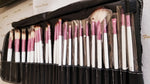 MORADAS Brochas de maquillaje 24 piezas / juego Makeup Brushes 24 Pcs/Set
