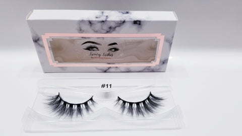 #11 MARBLE LASHES/ Pestañas #11 Marble