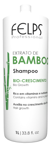 Champú para el crecimiento del cabello con extracto de bambú Felps
