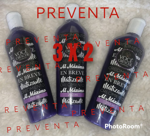 PREVENTA SHAMPOO Matizante