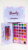 PALETA ENCANTADORA !! HERMOSOS 35 TONALIDADES ROSAS, AMARLLAS Y VERDES, QUE HARAN DE TU MAQUILLAJE UNA DIVERCION