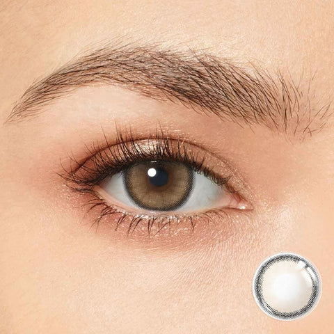Roze Airy Beige Brown Colored Contacts