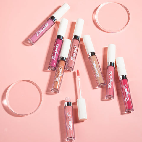 Romantic Nude - Matte Liquid Lipsticks set of 8