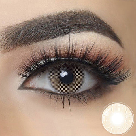 Hidrocor Ochre Brown - FreshGo Colored Contact Lenses