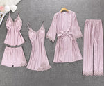 PIJAMAS DE SET DE 5 PIEZAS/ SET OF 5 PCS  Rosa/Rose
