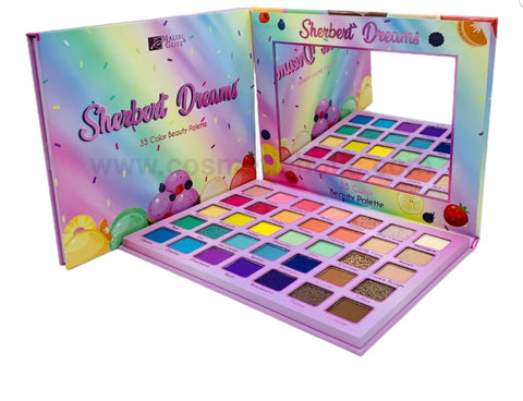 Malibu Glitz Sherbert Dreams 35 Color Beauty Palette