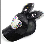 Baby White/Silver summer hat/ gorra para niñas