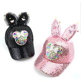 Baby White/Silver summer hat/ gorra para niñas